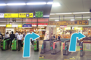 JR・東武線「久喜」駅から道順１