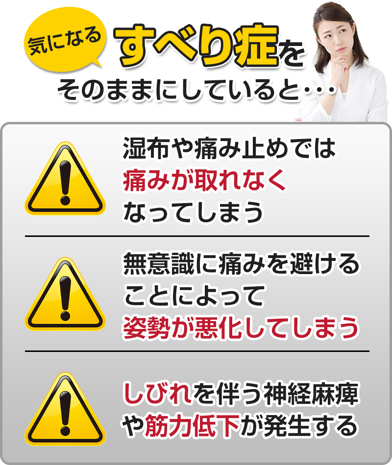 そのままにしていると…